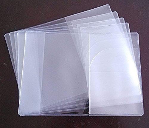 Miniatura 3 de Qaoquda - Funda de plástico para pasaporte 5 unidades transparente Transparente Transparent Clear