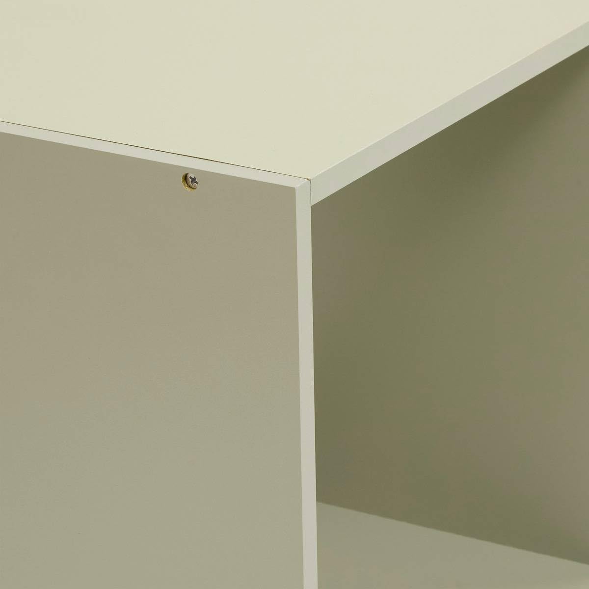 Atmosphera - Étagère mix'n modul Enfant 4 Cases Vert 63,6x30x63,6 cm