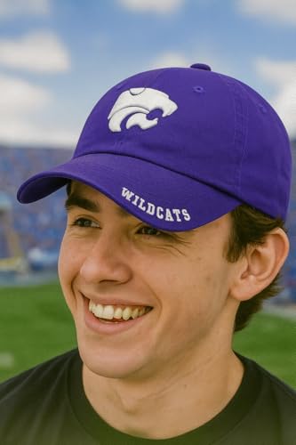 Gorra Kansas State Classic Edition ajustable morada miniatura 3