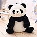 Produktbild hope Panda Rucksäcke Kuscheltier Mädchen Jungen Plüsch Verstellbare Schultaschen Kindergarten Plüsch Rucksack Spielzeug Geschenke 32X18cm Panda
