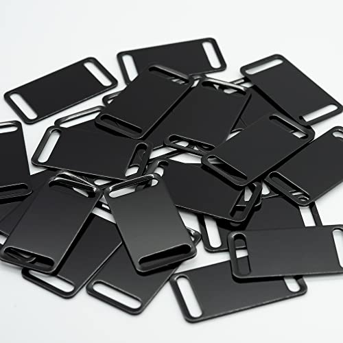 Staymax SMAX-00144 Aluminum Engraving Blanks Tags Stamping Blanks Tags Blank Dog Tag Pet Id Tag 25 Pieces thumb #6