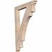 Ekena Millwork BKT04X32X44MRC01SDF Merced Traditional Smooth Bracket, 3.5" Width x 32" Depth x 44" Height, Douglas Fir