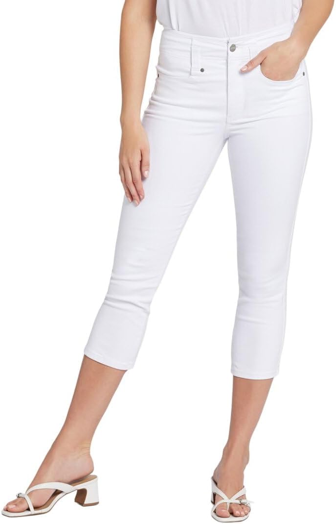 NYDJ Women's Petite High Rise Ami Skinny Capri Jeans