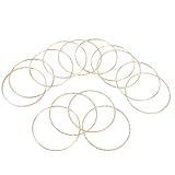 Diseño elegante: las pulseras de oro para mujeres adaptan 3 estilos diversos, incluidos 6 pulseras delgadas, 6 pulseras estampadas y 2 pulseras gruesas, elegantes y pueden combinar cualquiera de su ropa y maquillaje fácilmente.