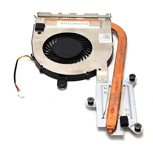 2FW2C Dell Inspiron 14 / 15 5000 Series Laptop UMA Heatsink Fan Assy AT1GG01FF0 CPU Cooling DC5V Fan 5.2CFM .5A FCN DFS541105FC0T with 3Pin 3Wire 2" Cbl Copper Thermal Management Heat Control WYN50