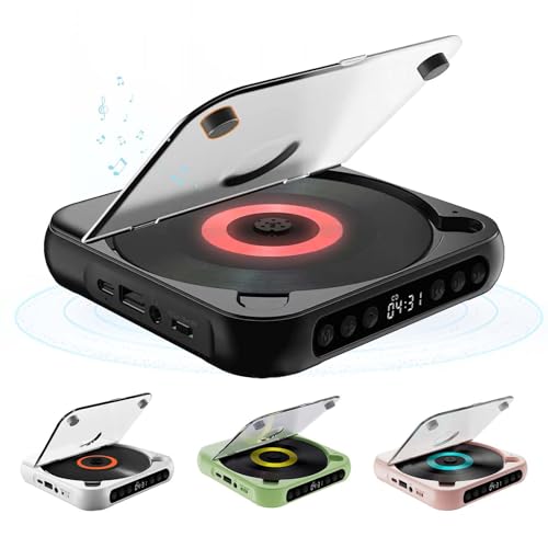 |[^u Bluetooth Ή CD v[[ 5.3 Bluetooth Type-C [d MP3/CD/CD-R T|[g y sAAԗpyv[[(Black)