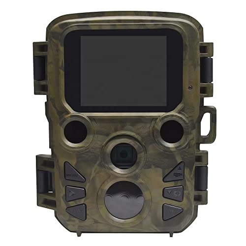 Image of GOYOJO 4K 20MP 0.2S Shooting Mini Hunting Trail Camera 512GB Memory Card (H5812-c)
