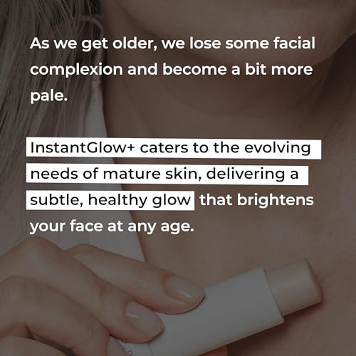 Rumi Cosmetiques InstantGlow+ Highlighter Makeup Stick - Enriched with Skin Vitamins For Mature Women and Sensitive Skin - Cream Texture Formula With Natural Satin Finish (Cinnamon) - Image 4