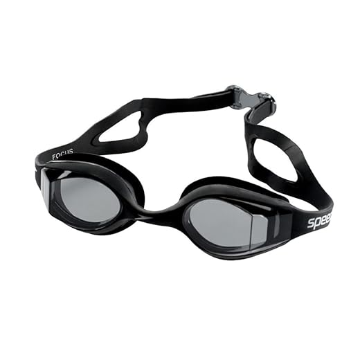 Óculos de Natação, Speedo, Focus, Soft Frame Conforto com Proteção UV e Antifog, Vedação M