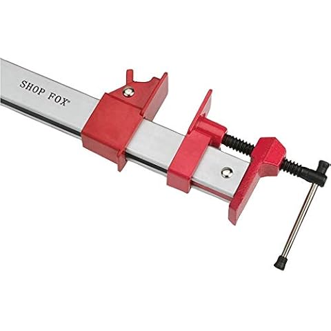 Shop Fox D2465 Aluminum Bar Clamp, 24" Cover