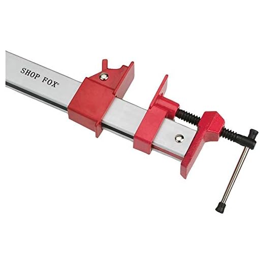 Shop Fox D2469 Aluminum Bar Clamp, 72-Inch