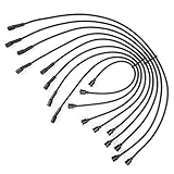 A-Premium Spark Plug Wire Compatible with Jeep CJ5/CJ6/Commando 1972-1973, J-2500/Wagoneer 1971-1973 & AMC Ambassador 1967-1972, Matador 1971-1972, Rebel/AMX/Rebel