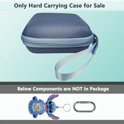 XEGIMOR Hard Carrying Case for Lexibook Disney Stitch Portable Games Console, Protective Storage Box for Lexibook Interactive Stitch Games Console Accessories (Only Case)