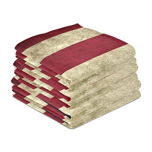 Xigua American Flag Kitchen Towels Set Of 1, Soft Absorbent Drying Dishcloths Dish Towels With Hanging Loop For Kitchen Bathroom Bar Home Decor, 18 X 28 Inch #TOP3