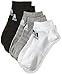 Produktbild adidas Herren Low Cut Socken 3 Paar, Medium Grey Heather/White/Black, M