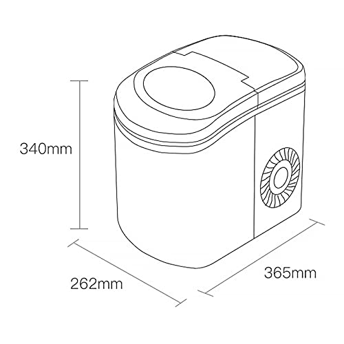 Máquina de Hielo Compacta para Cubos Pequeños miniatura 6