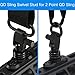 DDOUT Two Point Sling QD Sling Swivel Stud and QD Sling Mounts for 2 Point Sling with Button for Easy Install