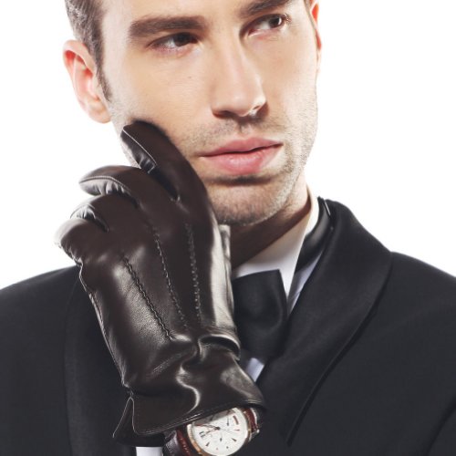 【WARMEN】スマホ対応 メンズ 手袋 (スマホ対応 カシミヤ)