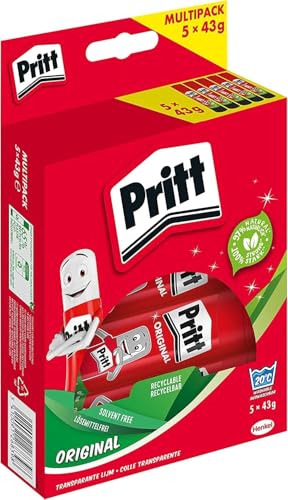 Pritt Klebestift, sicherer und kinderfreundlicher Bastelkleber...