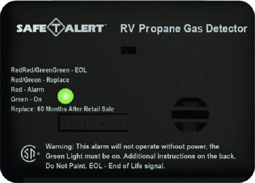Safe T Alert RV Trailer Camper Lp Gas Mini Lp Gas Detector Sm