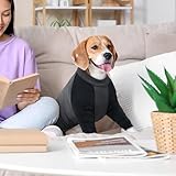 Hjyokuso Hundeoverall Mit Beinen, Hundeschlafanzüge, Hundepyjama Für Große Hunde, Hunde Schlafanzug Mit Reißverschluss, Body Hund Nach Op Für Golden Retriever Labrador Retriever, Rottweiler,Dobermann