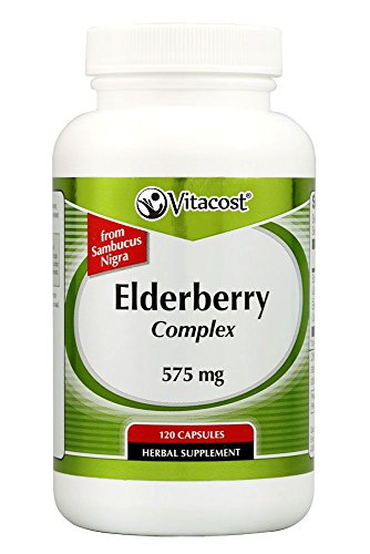 Vitacost Elderberry Complex (from Sambucus Nigra) - 575 mg - 120 Capsules