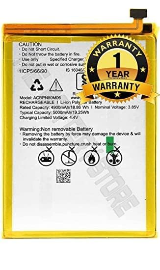 Image of THE BATTERY STORE Original ACBPN50M06 Battery for Micromax in 1 E6746 / E6523, E7533 / in Note 1 E7746 Battery with 1 Year warrenty***(NN179)