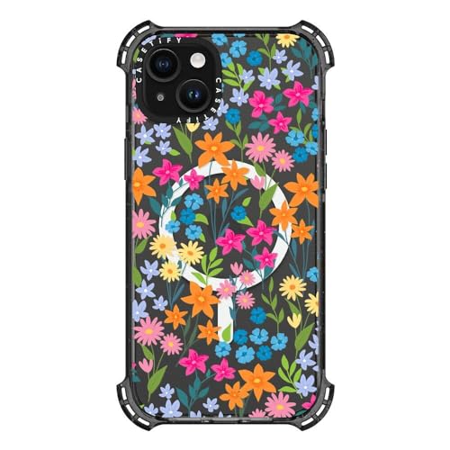 Coque iPhone 15 Plus fleurs printanières CASETiFY antichoc pour sublimer et protéger votre mobile - 5