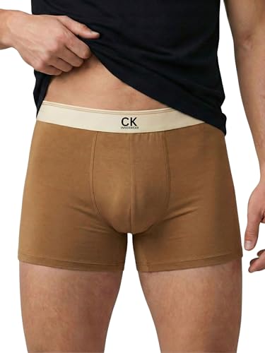 Image of CK INNERWEAR Men's Modal Cotton Stretch Trunks | Ultra-Soft Breathable Underwear with 4-Way Stretch, Anti-Odour & No Ride-Up Fit | Premium Waistband | Underwear for Men | Pack of 1 /2 /4 | S-XXL