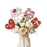 12 Pcs Happy Mothers Day Centerpiece Sticks...