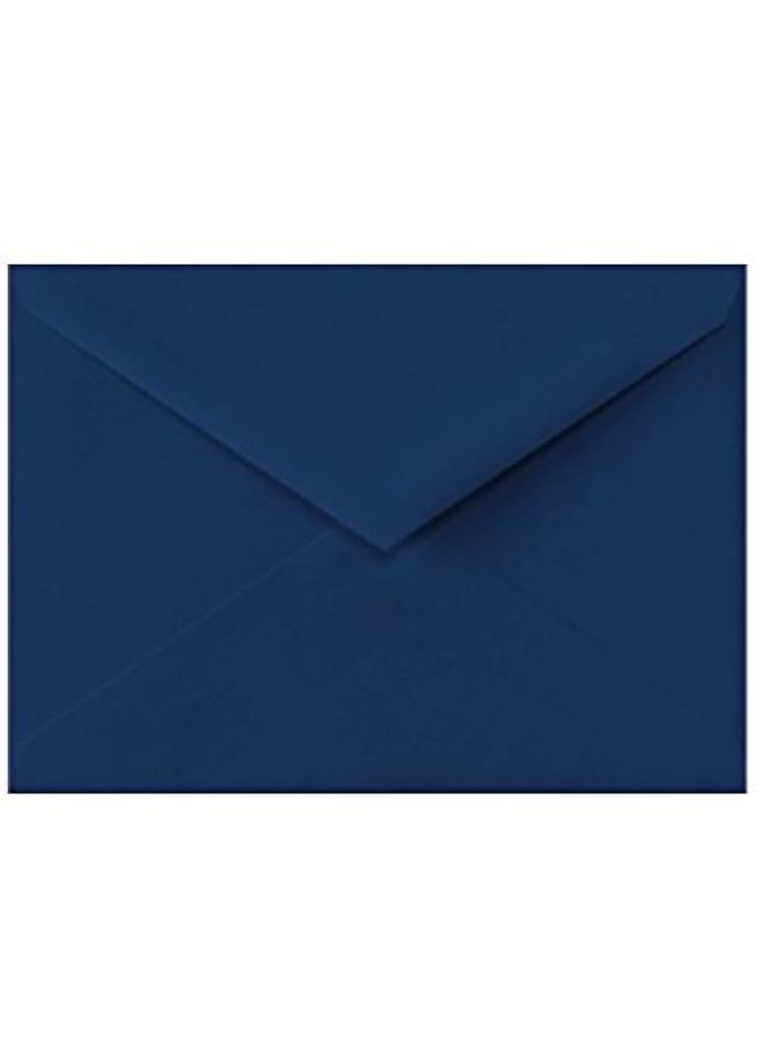 LUXPaper Lee Bar A7 Baronial Invitation Envelopes | Pointed Flap | 5 1/4" x 7 1/4" | Navy Blue | 80lb. Text | 50 Qty