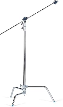 Avenger A2033LKIT Steel 40-Inch Sliding Leg C-Stand with Grip Kit Chrome