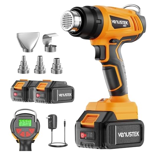 How to remove dents from aluminum luggage VENUSTEK 20V Cordless Heat Gun Kit