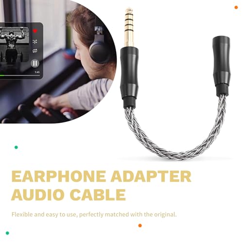 Balanced Adapter 4.4mm Female a 3.5 mm Jack Cable Audio miniatura 5