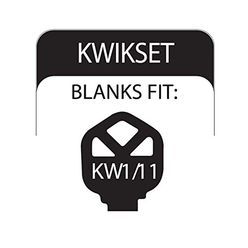 Lucky Line FORGED Key Shapes, SKELETON KEY - House Key Blank, KW1/11, 1 key (B303K) - Thumbnail 3
