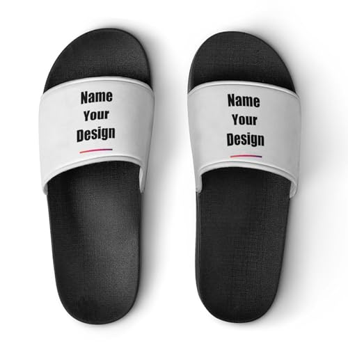 Custom Slippers Mens Women Boys Girls Bathroom Slipper Sandals Footwear Anti Slip Shoes for Indoor Outdoor Parents Daily Wear