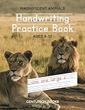 Handwriting Practice Book for Kids ages 6-10: Animal-Themed with Fascinating Facts and Full-Page Photos