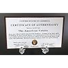 Donald Trump 1st Term 4 Year Coin Set, Collectors Edition, Gold Plated Replica Coins 2017, 18, 19, 20, Rectangle Display Case, Cert. of Auth. (1st Term Rect. Blk.)