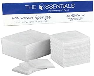 3D Dental NW22 Non-Woven Sponges, 2