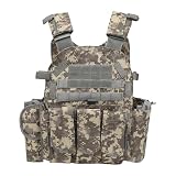 Airsoft Vest Kids, Adjustable Youth Role Playing Vest Paintball Game Gear