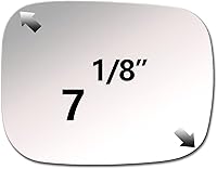 Vista 2 de ReYee Espejo lateral de cristal para Volvo V70 2007-2010 XC70 2007-2010 XC90 2007-2014 Pasajero lado derecho espejo de repuesto sin placa