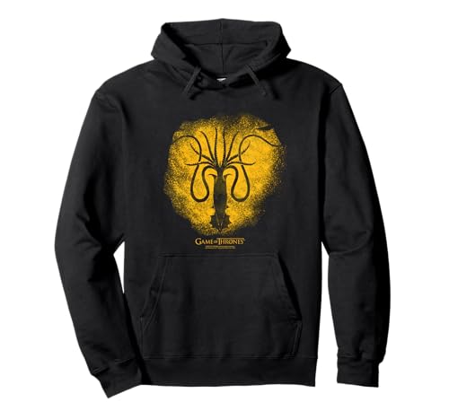 Game of Thrones Greyjoy Sprayed Outline Sigil Pullover Hoodie