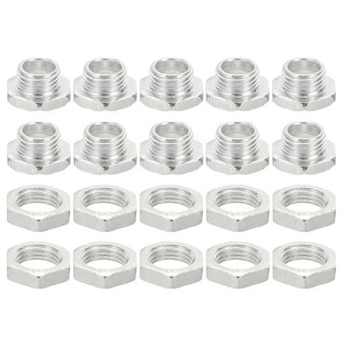 PATIKIL M10x8mm Zpt~߂˂ 10Zbg ibgLbgt VtgmuA_v^[ lWϊA_v^[ {gzp DIYVfAt@Xi[ȂǂɑΉ\