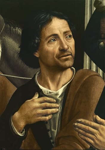 Autoportrait de Domenico Ghirlandaio Peinture Murale pour Murs Vides
