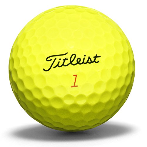 Titleist Dt Trusoft Prior Generation Golf Balls, Yellow (One Dozen) #TOP2