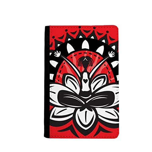 Porte-cartes passeport mexicain Lotus Silhouette protège vos papiers contre l'usure