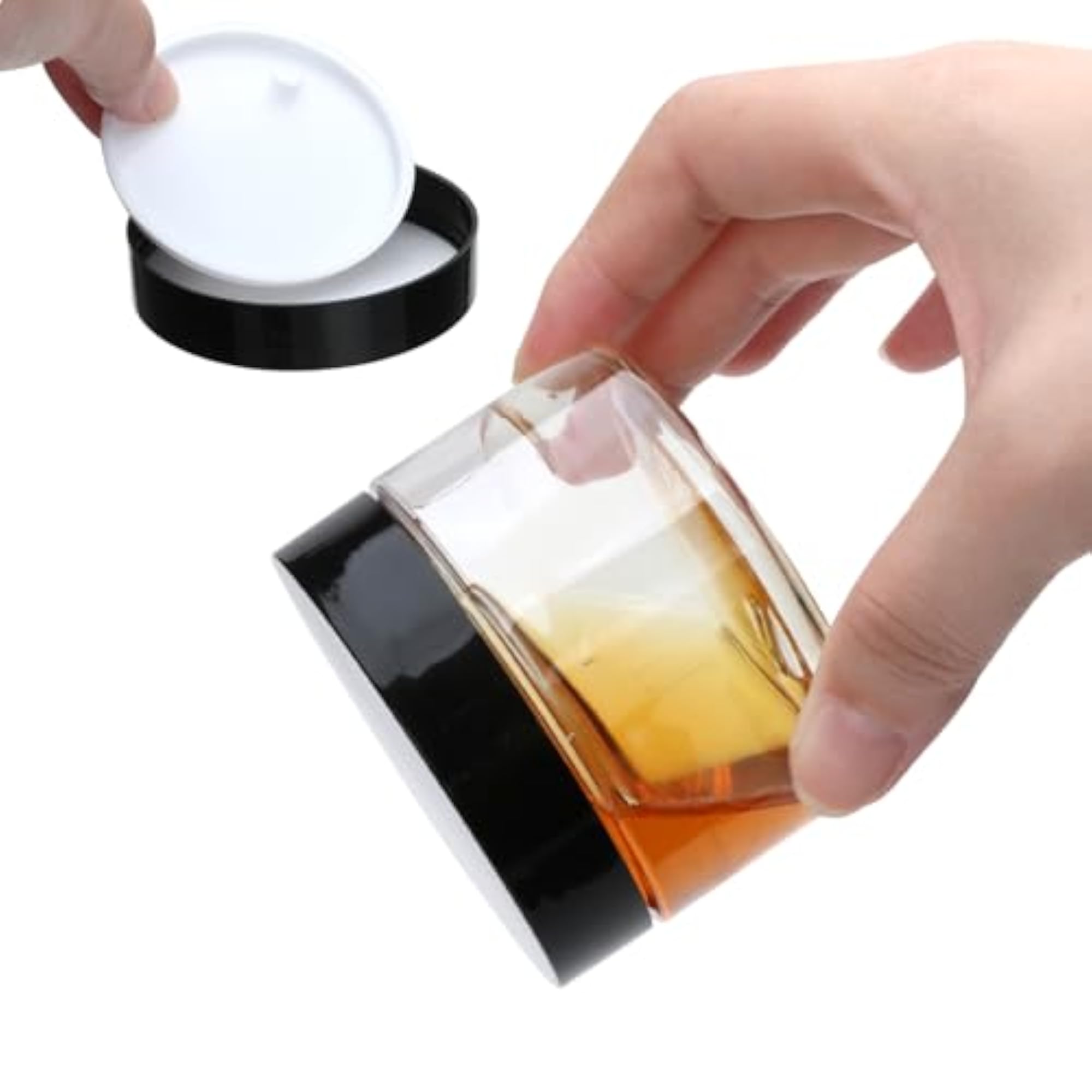 4oz Plastic Containers with Lids, 16 Pack