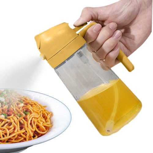 Genérico Botella de vertido - 2 en 1 cocinas | Viper spray de aceite de cocina 470 ml Viper de pulverización, dispensadores de cocción para la c