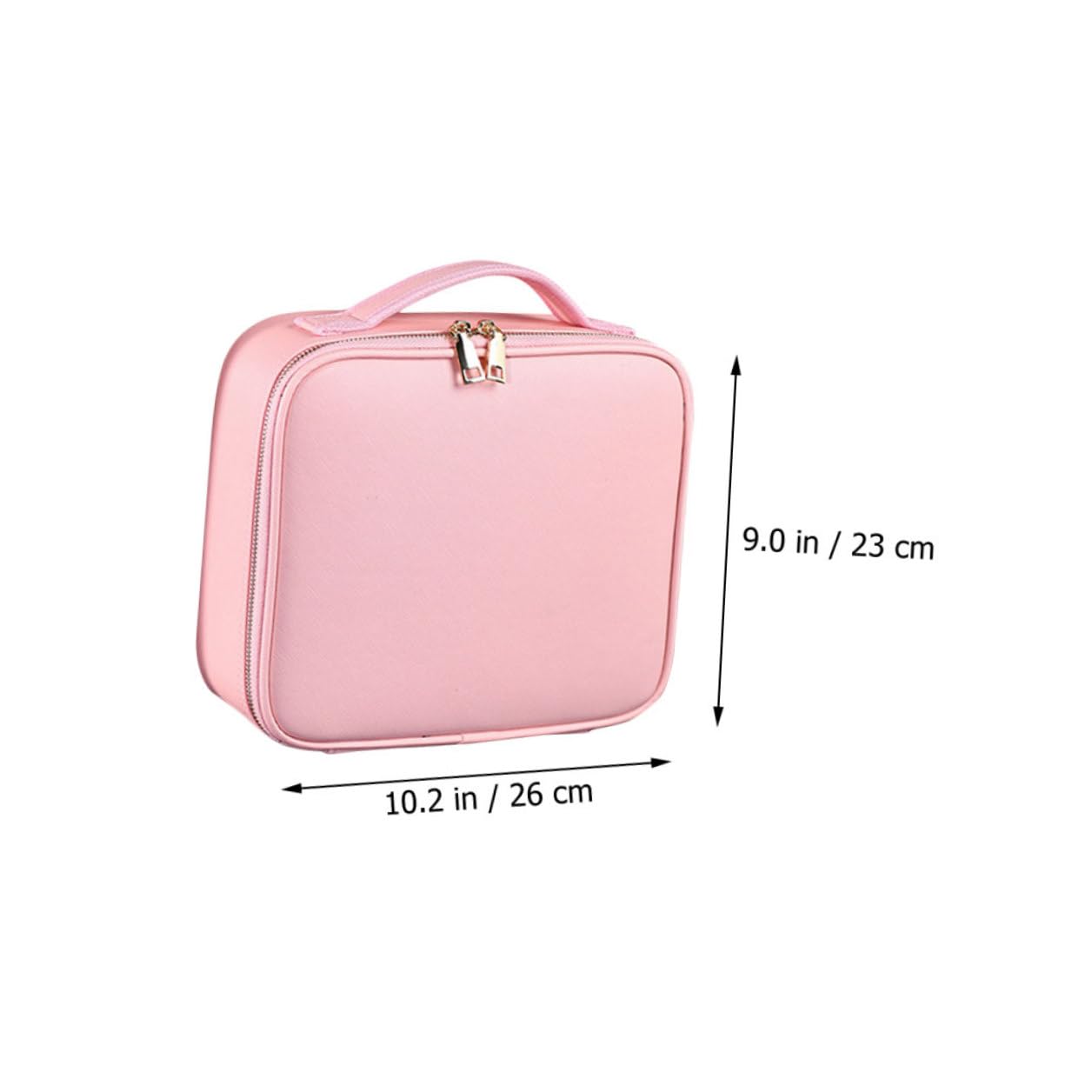 Bolsa de Maquillaje Grande y Portátil con Organizador de Cosméticos Neceser de Peluquería para Mujer Estuche de Maquillaje