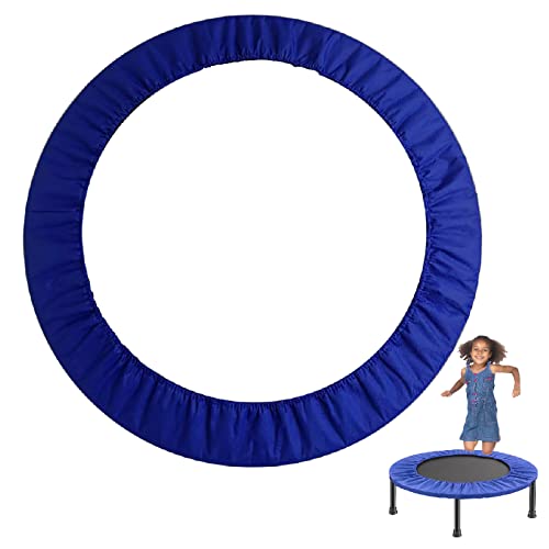 DASJD Coussin Protection Trampoline De Remplacement, ø81cm 91cm 96cm 101cm Mini Contour Trampoline, Protection Ressort Trampoline pour 6 Trous Mini Trampoline Fitness,Bleu,40 inch/101 cm